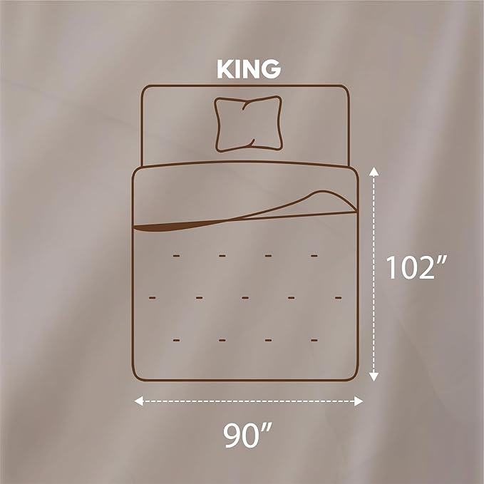 Utopia Bedding Comforters King Size, All Season Duvet Insert, Down Alternative - Image 8