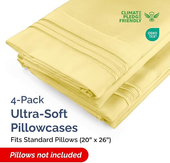 Standard Pillow Cases Set of 4 - Image 2