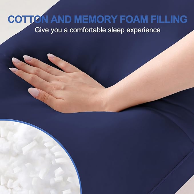 YZ HOME Memory Foam Body Pillow Insert - Image 4