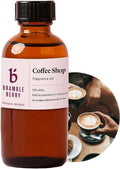 Bramble Berry Coffee Shop Fragrance Oil 2 oz | Warm Cinnamon, Nutmeg & Brewed by BrambleBerry