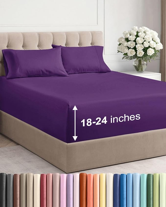 Extra Deep Twin Sheet Set by CGKUnlimited