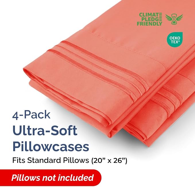 Standard Pillow Cases Set of 4 - Image 2