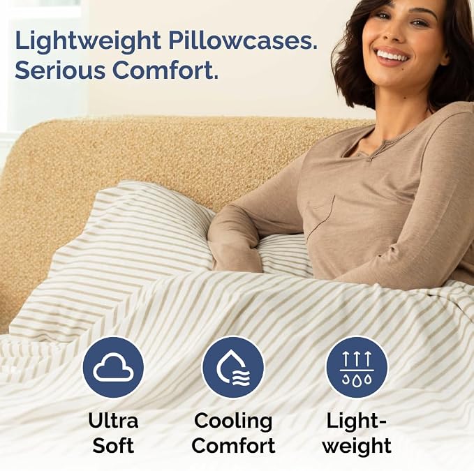 Body Pillowcases Set of 4-20x54 Long Body Pillow Case - Image 3