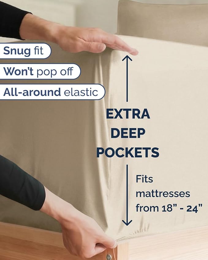 Extra Deep Twin XL Sheet Set - Image 3