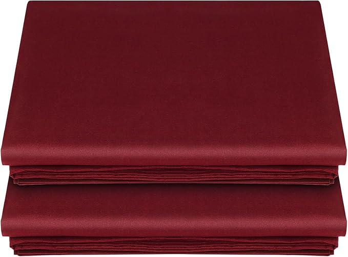 Lirex Flat Sheet, Full Size Extra Soft Brushed Microfiber Flat White Sheets by Lirex