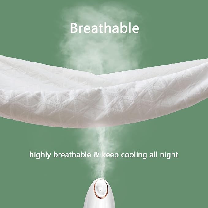 Premium Waterproof Mattress Protector King Size, Breathable Bed Cover 3D Air - Image 4