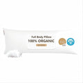 Goose Down Body Pillows for Adults, Large Body Pillow for Side Sleeper by Bildenly