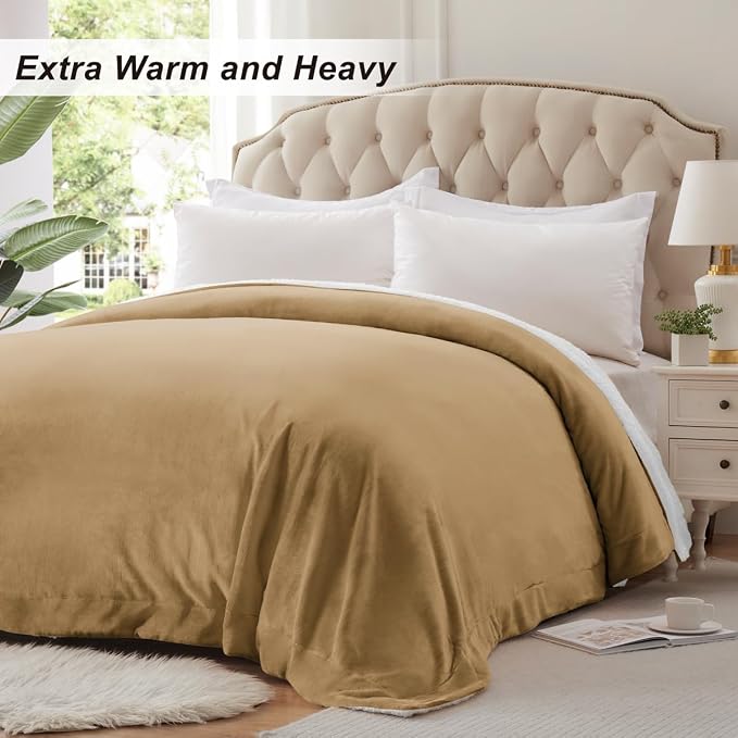KAWAHOME Sherpa Fleece Twin Size Blanket - Image 6