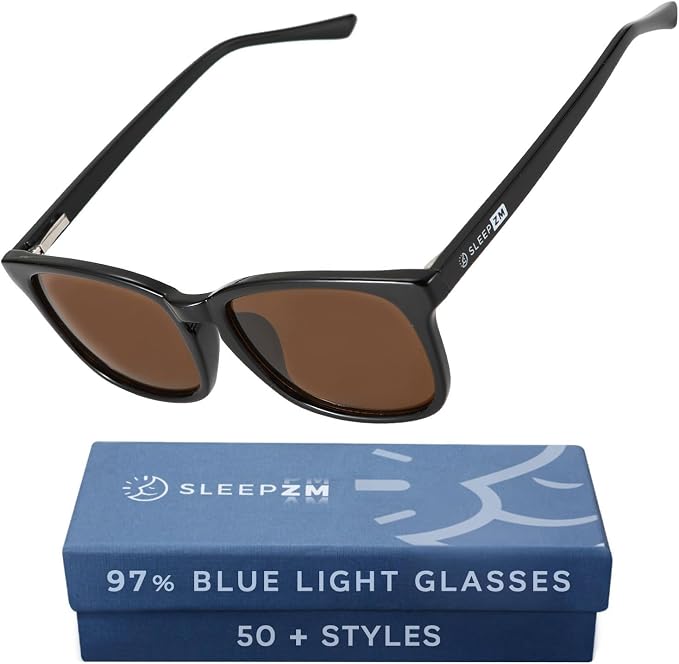 Sleep ZM Blue Light Blocking & Light Sensitivity Glasses by SleepZM