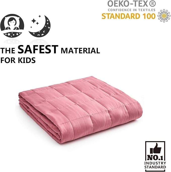 YnM 10lbs Weighted Blanket for Adults, Cotton Heavy Bed Throw Blanket - Image 7