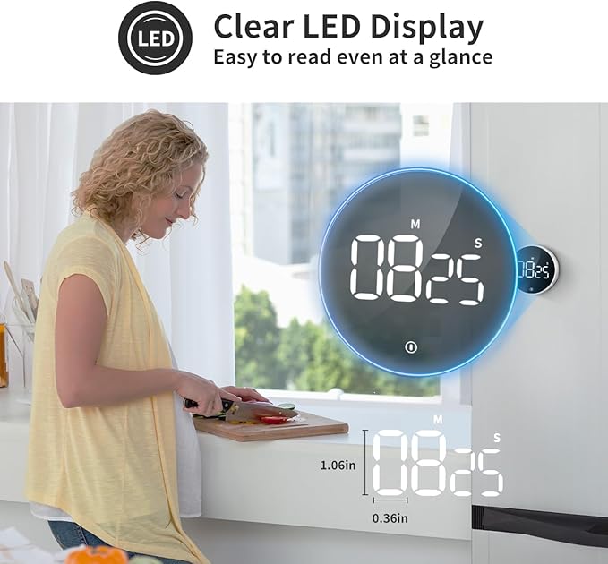VOCOO Digital Kitchen Timer - Image 7