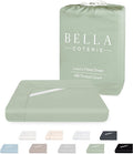 Bella Coterie Luxury Bamboo Viscose Queen Size Fitted Sheet Only | 100% by BC