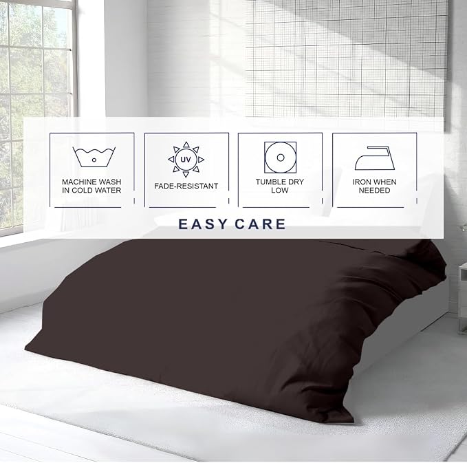 Kotton Culture 3 Pc Duvet Cover King Size Set-100% Egyptian Cotton 600 Thread - Image 6