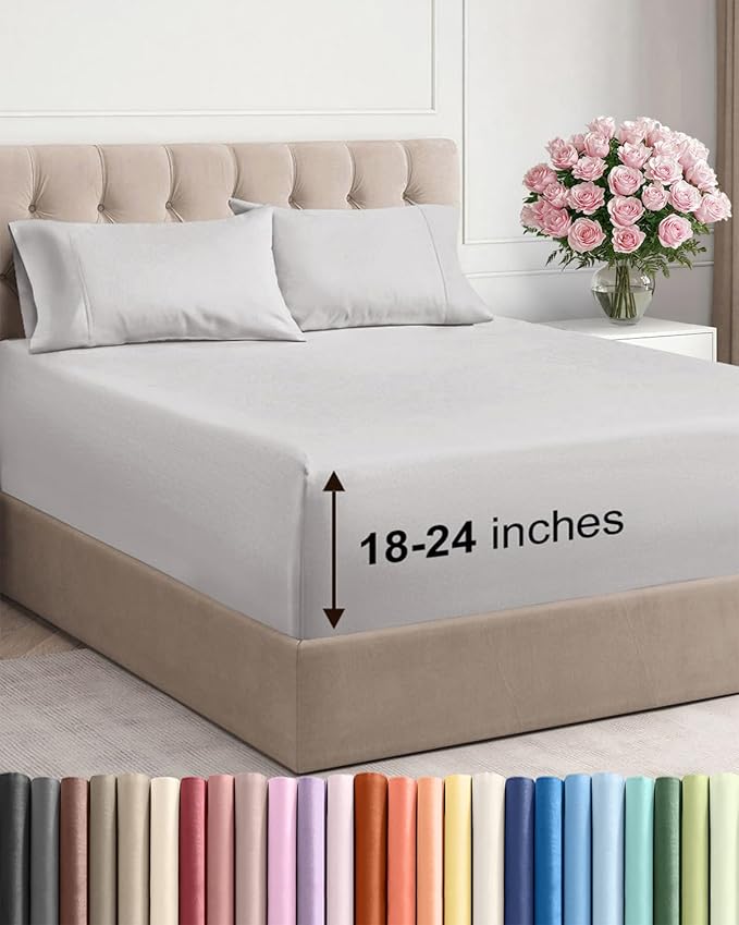 Extra Deep Twin Sheet Set by CGKUnlimited