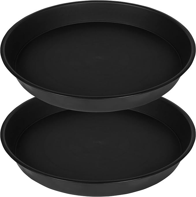 2 Pack of Bird Bath Bowl 18 19 inch, 2.7" Depth, 20 21 22 23 24 25 26 inch by Bleuhome