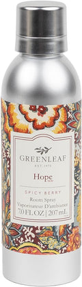 Greenleaf Gifts Hope Scented Room Air Freshener Spray | Non-Aerosol 7 oz Spray by GreenleafGifts