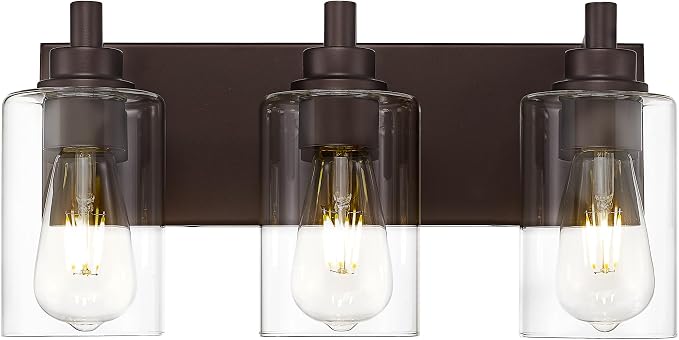 3-Light Bathroom Light Fixtures, Modern Vanity Light by Metwet