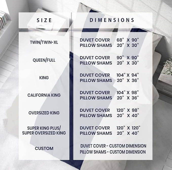 Kotton Culture 3 Pc California King Size Duvet Cover Set -100% Egyptian Cotton - Image 3