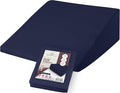 CirclesHome Wedge Pillow Cover 100% Cotton, Zippered Wedge Pillow Case Protector by CirclesHome