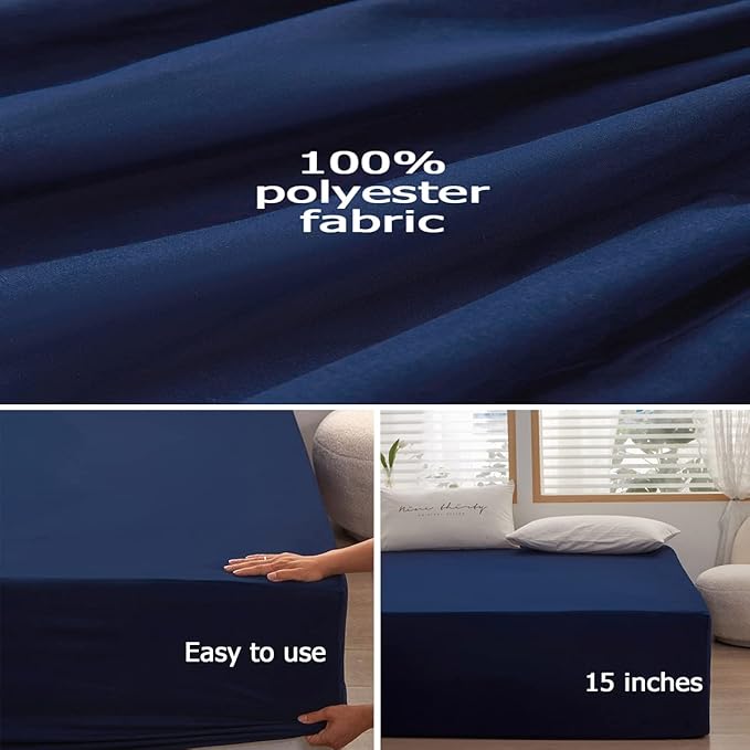 Bedding Full Size Fitted Sheet Only - Image 3