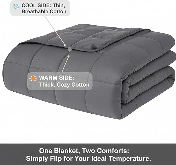 Weighted Blanket 15lbs 60"x80", Weighted Blankets - Image 4