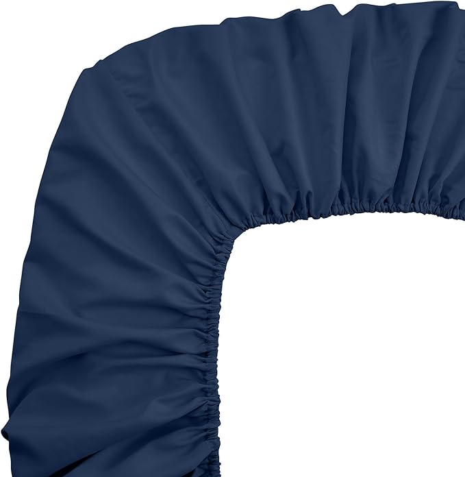 FreshCulture Twin Fitted Sheets, Bulk Pack of 6, Deep Pocket, Soft Microfiber - Image 4