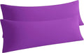 NTBAY Body Pillow Cases Set of 2, 2 Pack Brushed Microfiber Pillow Cases by NTBAY