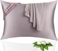100% Silk Pillowcase 2 Pack for Hair and Skin, Both Sides 23 Momme Grade 6A+ by Unknown