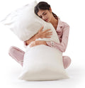 Love's cabin Satin Body Pillowcase 20x54, Cooling Pillow Cover by Lovescabin