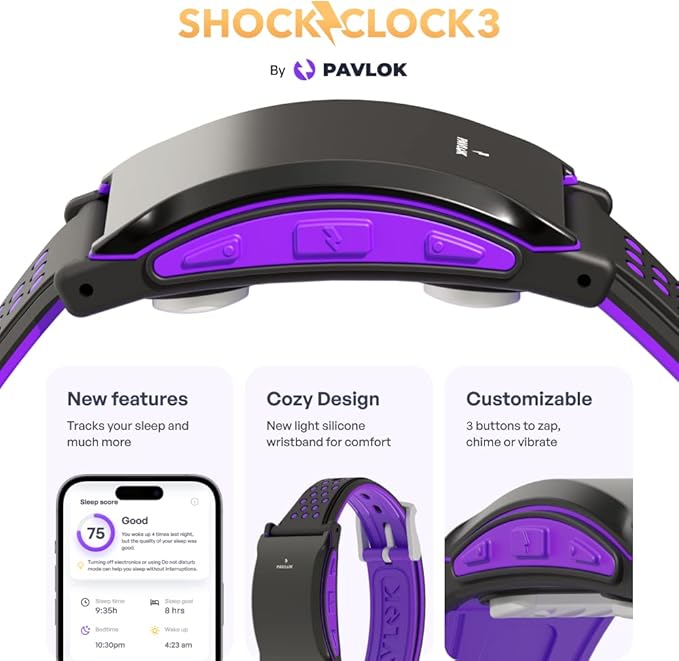 Pavlok Shock Clock 3 | Smart Alarm - Image 2
