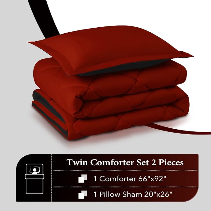 downluxe Twin Comforter Set - Image 6