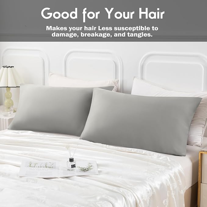 Pillowcases Standard Size 2 Pack, Cooling Viscose Pillow Cases - Image 7