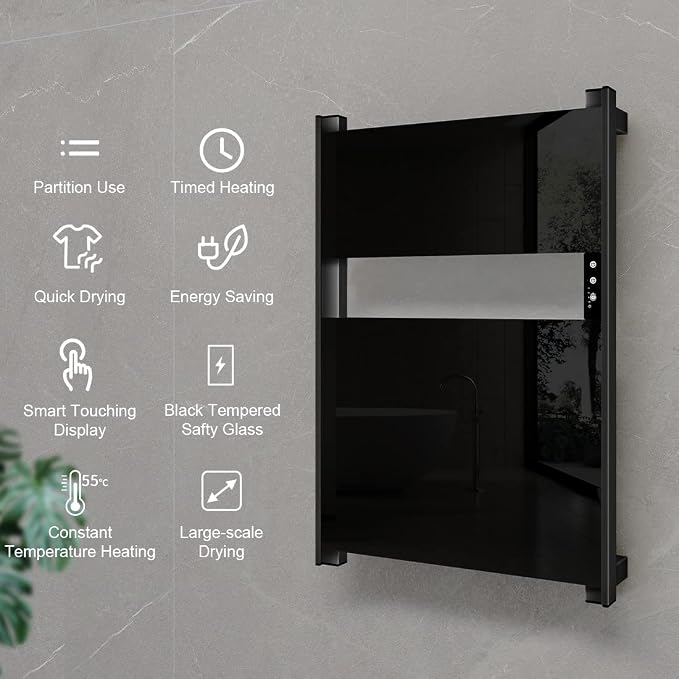 Heated Towel Rack for Bathroom, Towel Warmer - Image 2