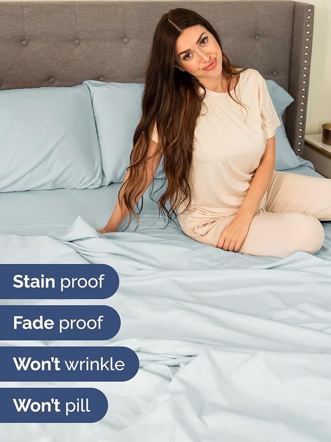 Extra Deep Split King Sheet Set - Image 4