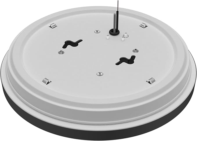 DYMOND 10" Matte Black LED Ceiling Light Flush Mount Lighting Fixture Dimmable - Image 7