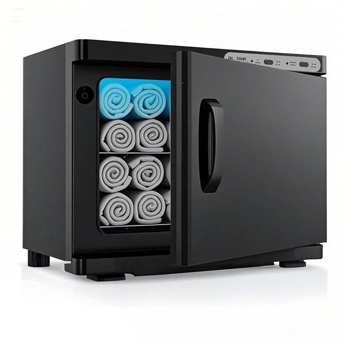 Hot Towel Warmer for Spa, 2-in-1 Thermostatic Towel Heater, 23L Large Capacity by Unknown