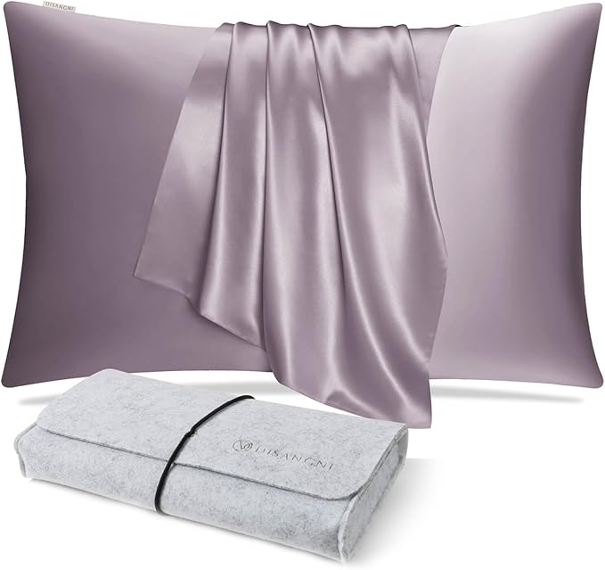 DISANGNI 100% Natural Mulberry Silk Pillow case by DISANGNI