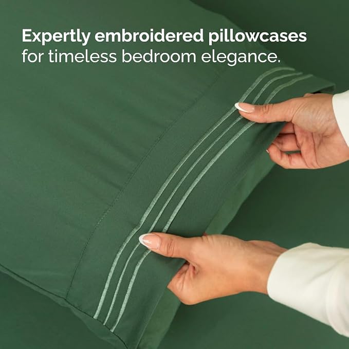 Flex Top Split Head King 4 Piece Sheet Set - Image 7