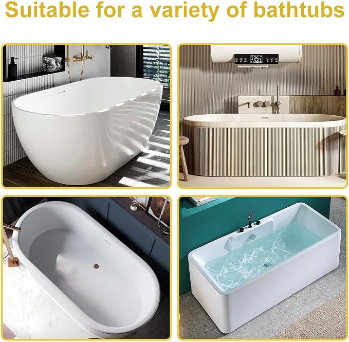 Bath Pillow, Ergonomic Bathtub Pillows - Image 4