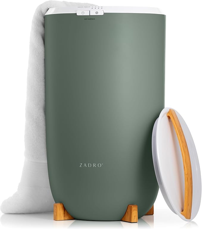 Zadro Large Hot Towel Warmer Bucket Timer Electric Towel Warmer by Zadro