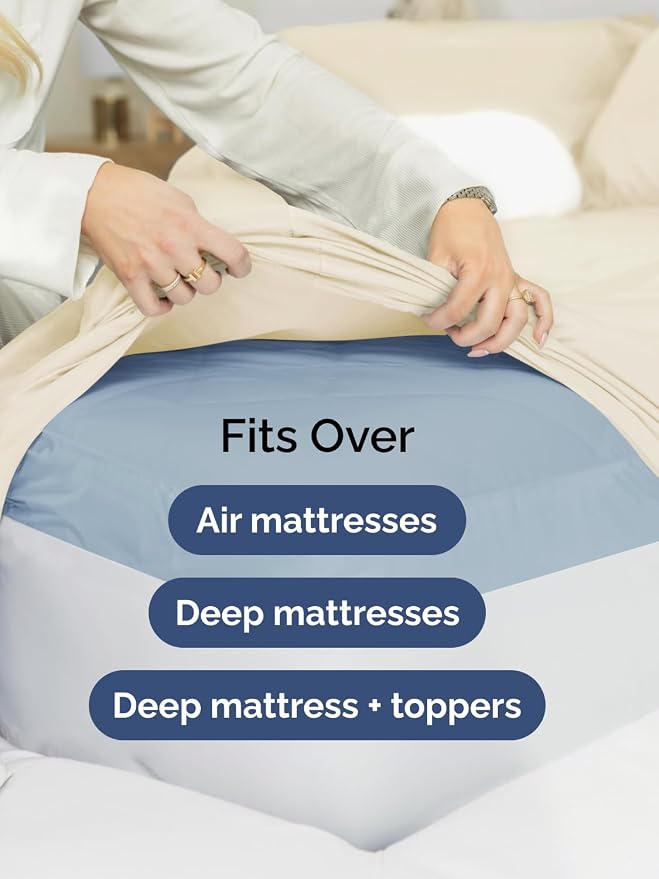 Extra Deep Twin Sheet Set - Image 6