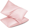 MR&HM Breathable Toddler Pillowcase 13"x18" Travel Pillow Case Set of 2 by MRHM