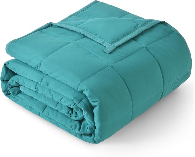 Topblan Weighted Blanket for Adults 12lbs, Soft Cooling Breathable Weighted by Topblan