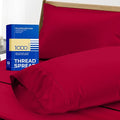 Thread Spread 100% Egyptian Cotton Pillow Cases Queen Size Set of 2 by THREADSPREAD