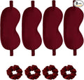 Satin Eye Mask 8Pcs Silk Sleep Masks Silky Blindfold Eyeshade Blackout Eyes by WJingYiJia