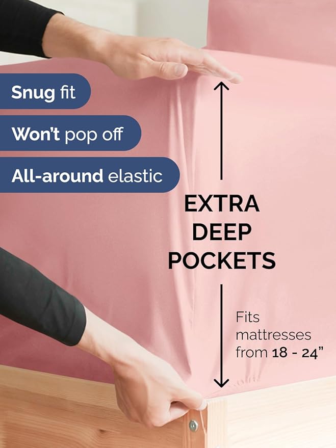 Extra Deep Cal King Sheet Set - Image 3