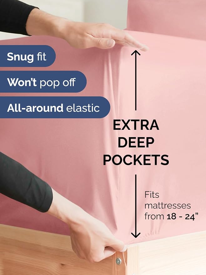 Extra Deep Cal King Sheet Set - Image 3