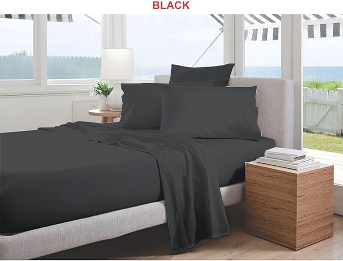 Knit Jersey Cotton Rich 2 Twin XL Fitted Bed Sheets Twin Extra Long, 15 Deep - Image 7