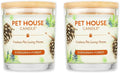 Pet House Candle Plant-Based, Clean Burning Long Lasting Scented Pet Odor Candle by OneFurAll