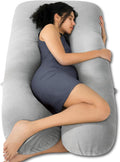 QUEEN ROSE Pregnancy Pillows, Cooling Maternity Pillow by QUEENROSE